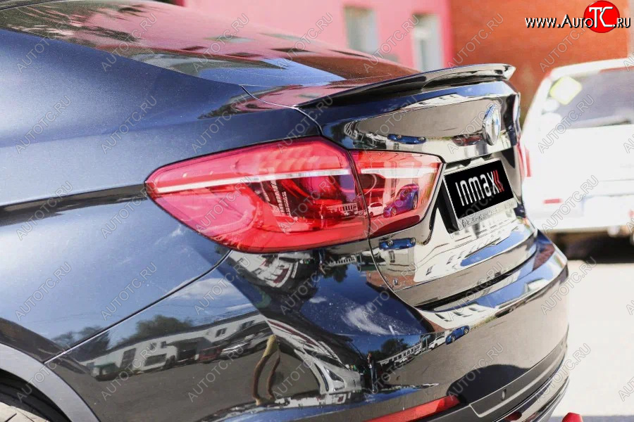 8 499 р. Лип спойлер M-Performance  BMW X6  F16 (2014-2020) (цвет: черный глянец)  с доставкой в г. Калуга
