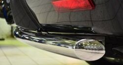 16 999 р. Защита заднего бампера (Ø76 мм, нержавейка) Russtal  Cadillac Escalade  GMT926 джип 5 дв. (2006-2014)  с доставкой в г. Калуга. Увеличить фотографию 3