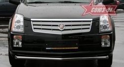 13 499 р. Защита переднего бампера одинарная Souz-96 (d60) Cadillac SRX (2004-2009)  с доставкой в г. Калуга. Увеличить фотографию 2