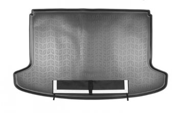 2 589 р. Коврик багажника Norplast Unidec  Changan CS35 Plus (2018-2024) (Черный, с погрузочным ковриком (фартуком))  с доставкой в г. Калуга. Увеличить фотографию 1
