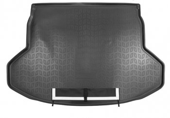 2 699 р. Коврик багажника Norplast  Changan CS55 (2017-2024) (Черный, с погрузочным ковриком (фартуком))  с доставкой в г. Калуга. Увеличить фотографию 1