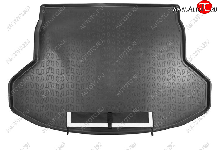2 699 р. Коврик багажника Norplast  Changan CS55 (2017-2024) (Черный, с погрузочным ковриком (фартуком))  с доставкой в г. Калуга