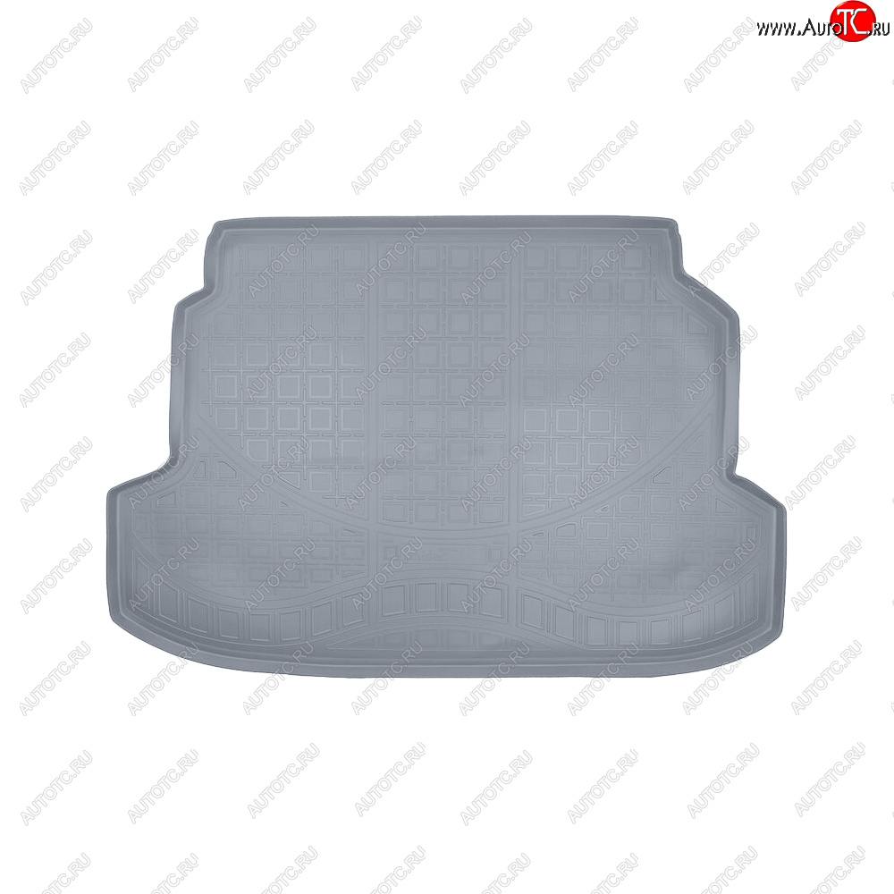 2 199 р. Коврик багажника Norplast Unidec  Changan Eado (2011-2018) (Цвет: серый)  с доставкой в г. Калуга