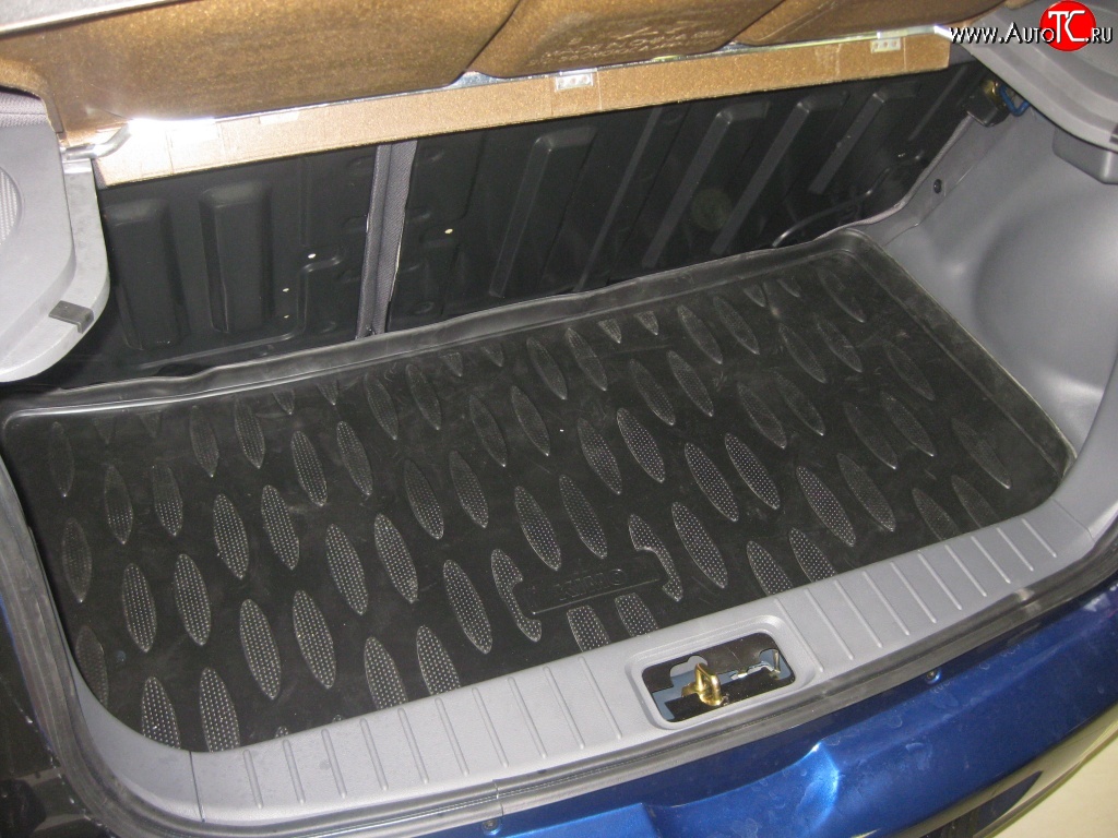 1 439 р. Коврик в багажник Aileron (полиуретан)  Chery Kimo  A1 (2008-2014)  с доставкой в г. Калуга