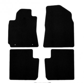 Текстильные коврики салона Klever Econom Chery Tiggo 3x (2017-2024)  (Цвет: черный)
