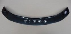 999 р. Дефлектор капота Russtal Chery Tiggo 5 (T21) дорестайлинг (2014-2017)  с доставкой в г. Калуга. Увеличить фотографию 1