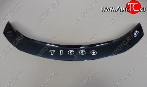 999 р. Дефлектор капота Russtal Chery Tiggo 5 (T21) дорестайлинг (2014-2017)  с доставкой в г. Калуга