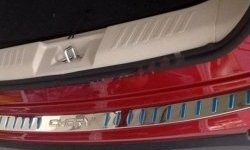 3 699 р. Защитная накладка на задний бампер СТ  Chery Tiggo 5  (T21) (2014-2017)  с доставкой в г. Калуга. Увеличить фотографию 3