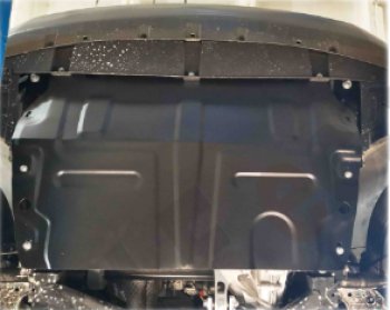 Защита картера двигателя и КПП (малая, V-1,5T; 2,0) Alfeco Chery Tiggo 8 (T18) рестайлинг (2019-2024)