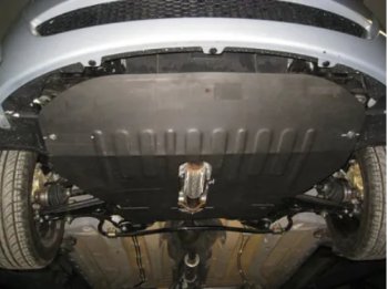 5 299 р. Защита картера двигателя и КПП (V-1,5) Alfeco  Chery Very (2011-2024) (Сталь 2 мм)  с доставкой в г. Калуга. Увеличить фотографию 1