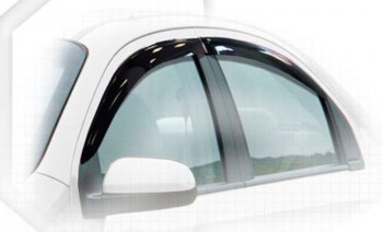 2 169 р. Дефлектора окон CA-Plastic  Chevrolet Nexia (2020-2024) (Classic полупрозрачный, Без хром молдинга)  с доставкой в г. Калуга. Увеличить фотографию 1