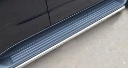 13 849 р. Защита порогов из круглой трубы диаметром 42 мм Russtal  Chevrolet Trailblazer  GM800 (2012-2016)  с доставкой в г. Калуга. Увеличить фотографию 3