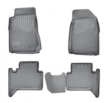 Комплект ковриков в салон Norplast Unidec (5 мест) Chevrolet (Шевролет) Trailblazer (Трейлблэйзер)  GM800 (2012-2020) GM800 дорестайлинг, рестайлинг