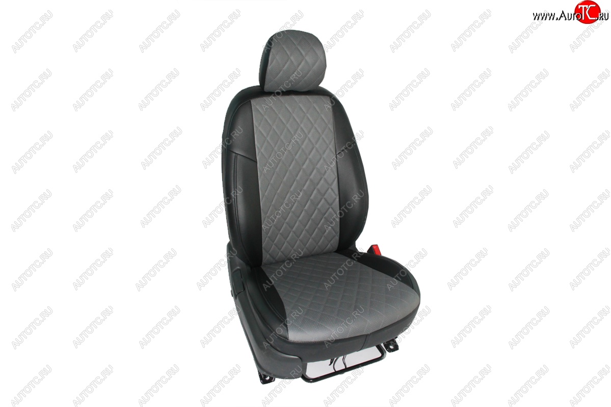 6 249 р. Чехлы для сидений SeiNtex (экокожа)  Chevrolet Aveo  T250 (2006-2011)  с доставкой в г. Калуга