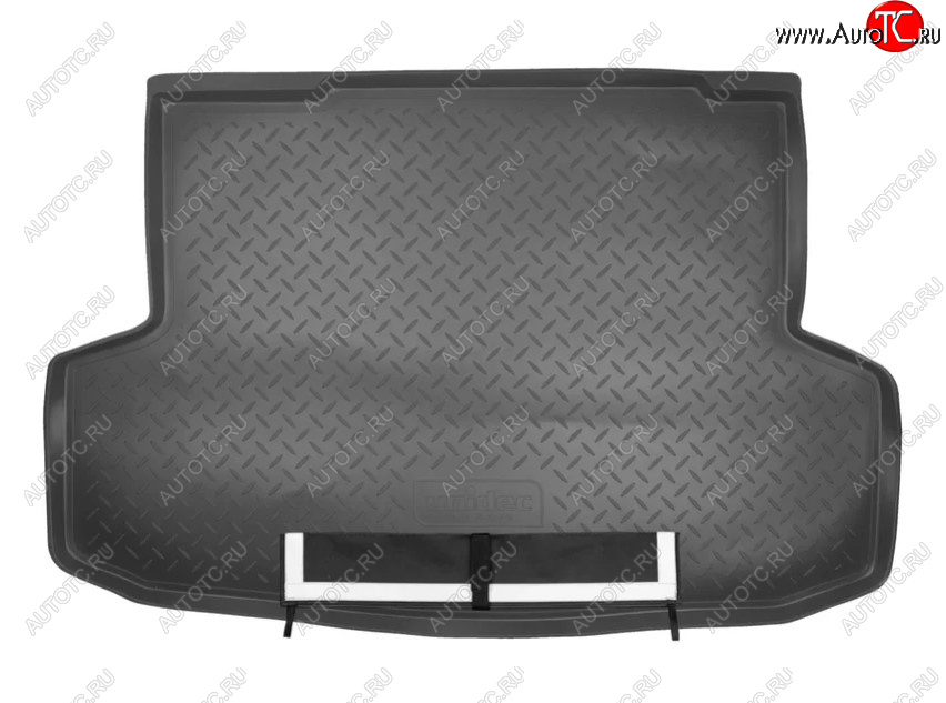 2 599 р. Коврик багажника Norplast Unidec  Chevrolet Aveo  T250 (2006-2011), Ravon Nexia R3 (2016-2020) (Черный, с погрузочным ковриком (фартуком))  с доставкой в г. Калуга