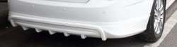 Накладка на задний бампер CT Chevrolet Aveo T300 седан (2011-2015)
