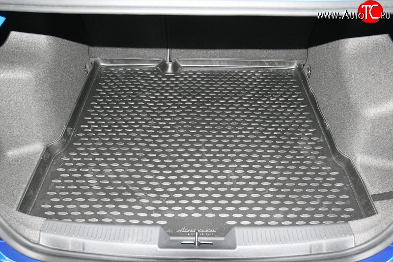 1 459 р. Коврик в багажник Element (полиуретан)  Chevrolet Aveo  T300 (2011-2015)  с доставкой в г. Калуга