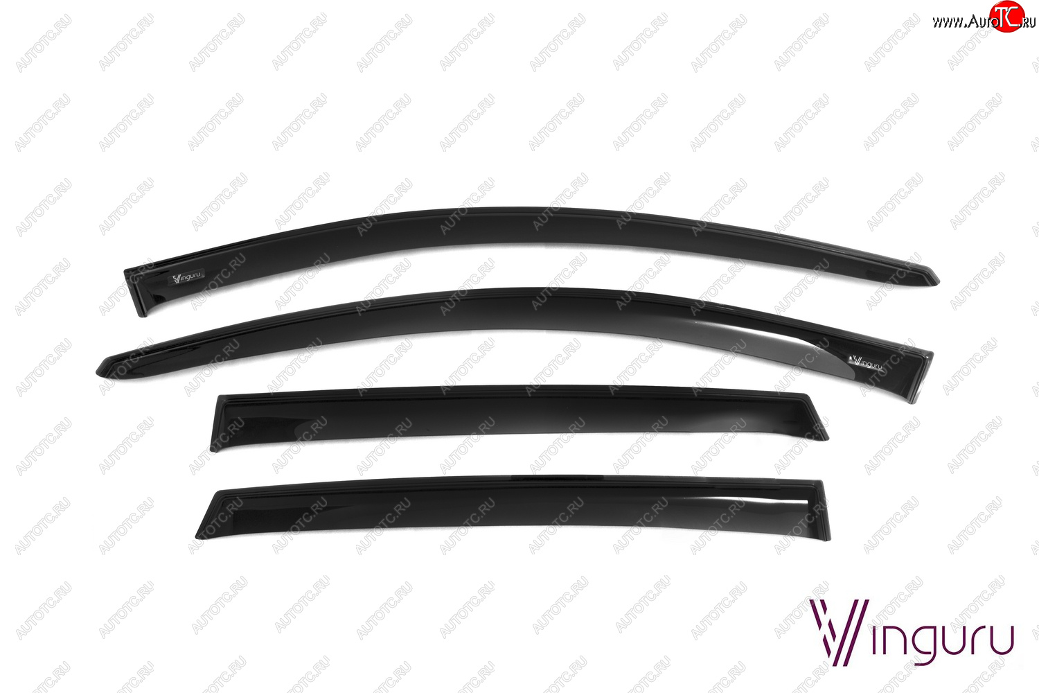 2 269 р. Дефлектора окон Vinguru Chevrolet Captiva 1-ый рестайлинг (2011-2013)  с доставкой в г. Калуга