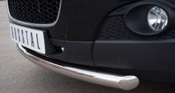 14 999 р. Одинарная защита переднего бампера диаметром 63 мм Russtal  Chevrolet Captiva (2011-2013)  с доставкой в г. Калуга. Увеличить фотографию 3