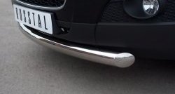 15 999 р. Одинарная защита переднего бампера диаметром 76 мм Russtal  Chevrolet Captiva (2011-2013)  с доставкой в г. Калуга. Увеличить фотографию 3