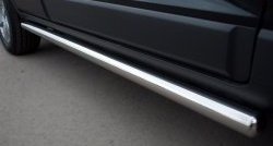 13 849 р. Защита порогов из круглой трубы диаметром 63 мм Russtal  Chevrolet Captiva (2011-2013) (Защита порогов с со скосами на торцах (вариант 1))  с доставкой в г. Калуга. Увеличить фотографию 10