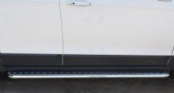 19 799 р. Широкая защита порогов (рестайлинг) Russtal  Chevrolet Captiva (2013-2016)  с доставкой в г. Калуга. Увеличить фотографию 2
