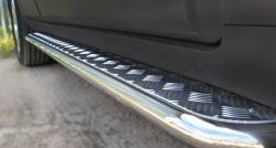 19 799 р. Широкая защита порогов (рестайлинг) Russtal  Chevrolet Captiva (2013-2016)  с доставкой в г. Калуга. Увеличить фотографию 4