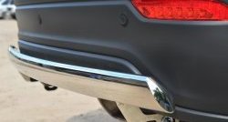 14 999 р. Защита заднего бампера (Ø75x42 мм, нержавейка) Russtal  Chevrolet Captiva (2013-2016)  с доставкой в г. Калуга. Увеличить фотографию 3