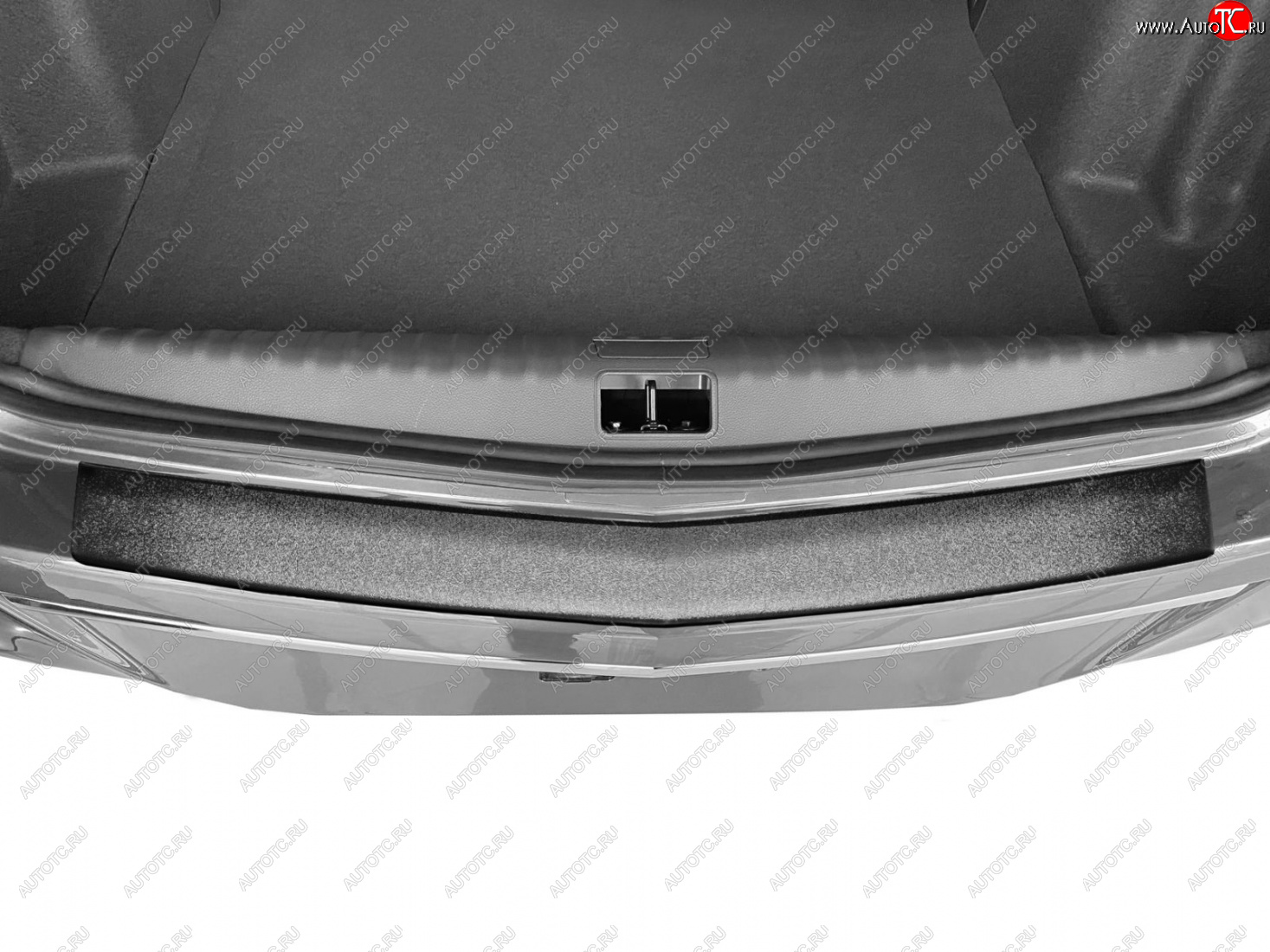 1 389 р. Накладка защитная на задний бампер  Chevrolet Cobalt (2019-2024) (Пластик (тисненая поверхность))  с доставкой в г. Калуга