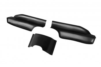 2 249 р. Накладки на ковролин заднего ряда Petroil Tuning  Chevrolet Cobalt (2019-2024) (цвет: черный)  с доставкой в г. Калуга. Увеличить фотографию 3