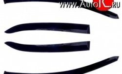 Комплект дефлекторов окон (ветровиков) 4 шт. Russtal Chevrolet Cobalt седан дорестайлинг (2011-2016)
