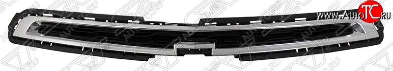 2 299 р. Решетка радиатора SAT (верхняя часть)  Chevrolet Cobalt (2011-2016) (Неокрашенная)  с доставкой в г. Калуга