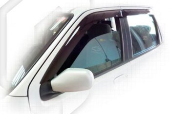 1 989 р. Дефлектора окон (правый руль) CA-Plastiс  Chevrolet Cruze  хэтчбек (2001-2008) (Classic полупрозрачный)  с доставкой в г. Калуга. Увеличить фотографию 1