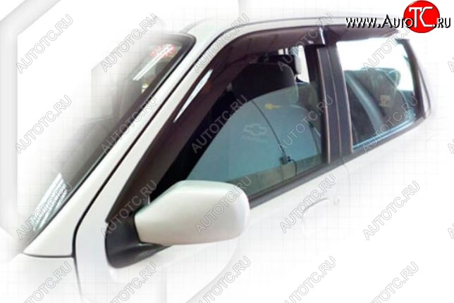 1 989 р. Дефлектора окон (правый руль) CA-Plastiс Chevrolet Cruze хэтчбек (2001-2008) (Classic полупрозрачный)  с доставкой в г. Калуга
