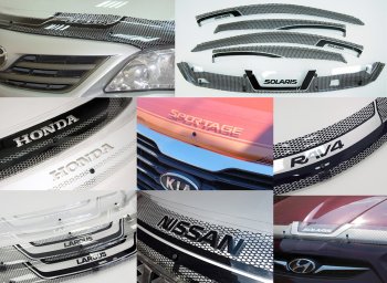 2 399 р. Дефлектор капота CA-Plastiс  Chevrolet Cruze ( седан,  2) (2009-2019) (Серия Art белая)  с доставкой в г. Калуга. Увеличить фотографию 4