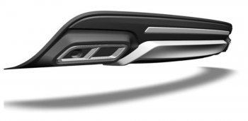 5 299 р. Накладка на задний бампер Extreem Chevrolet Cruze седан J300 (2012-2015) (Неокрашенная)  с доставкой в г. Калуга. Увеличить фотографию 3