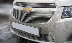 4 399 р. Декоративная вставка воздухозаборника Berkut Chevrolet Cruze седан J300 (2012-2015)  с доставкой в г. Калуга. Увеличить фотографию 1