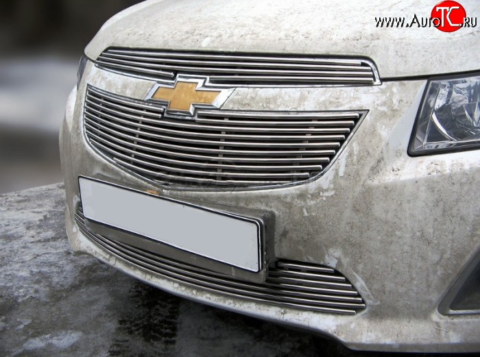 4 399 р. Декоративная вставка воздухозаборника Berkut Chevrolet Cruze седан J300 (2012-2015)  с доставкой в г. Калуга