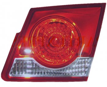1 199 р. Правый фонарь в крышку багажника SAT (внутренний)  Chevrolet Cruze  седан (2009-2015)  с доставкой в г. Калуга. Увеличить фотографию 1