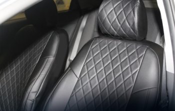 6 699 р. Чехлы Seintex (экокожа/ромб)  Chevrolet Cruze ( седан,  хэтчбек,  универсал) (2009-2015)  с доставкой в г. Калуга. Увеличить фотографию 1