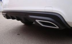 2 989 р. Диффузор заднего бампера Sport Chevrolet Cruze седан J300 (2009-2012) (Глянец под окраску, Неокрашенный)  с доставкой в г. Калуга. Увеличить фотографию 9