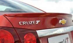 2 749 р. Лип спойлер Lip Chevrolet Cruze седан J300 (2009-2012) (Неокрашенный)  с доставкой в г. Калуга. Увеличить фотографию 1