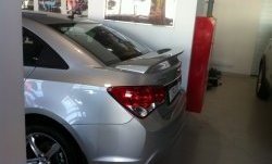 6 849 р. Спойлер LitCompany Chevrolet Cruze седан J300 (2009-2012) (Неокрашенный)  с доставкой в г. Калуга. Увеличить фотографию 4