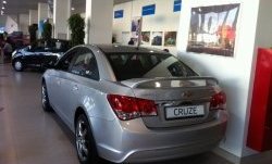 6 849 р. Спойлер LitCompany Chevrolet Cruze седан J300 (2009-2012) (Неокрашенный)  с доставкой в г. Калуга. Увеличить фотографию 5