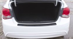 1 059 р. Защитная накладка на задний бампер RA  Chevrolet Cruze  седан (2012-2015)  с доставкой в г. Калуга. Увеличить фотографию 4