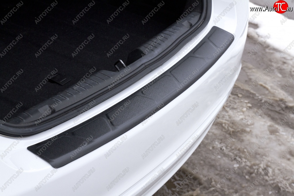 1 059 р. Защитная накладка на задний бампер RA Chevrolet Cruze седан J300 (2012-2015)  с доставкой в г. Калуга
