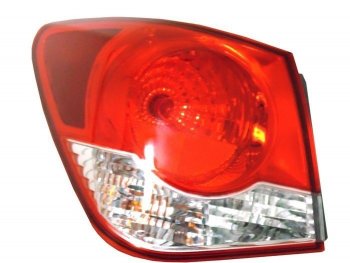 2 799 р. Левый внешний фонарь SAT  Chevrolet Cruze  седан (2009-2015)  с доставкой в г. Калуга. Увеличить фотографию 1