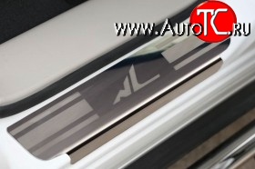 215 р. Комплект накладок на порожки автомобиля Novline Chevrolet Cruze седан J300 (2012-2015)  с доставкой в г. Калуга
