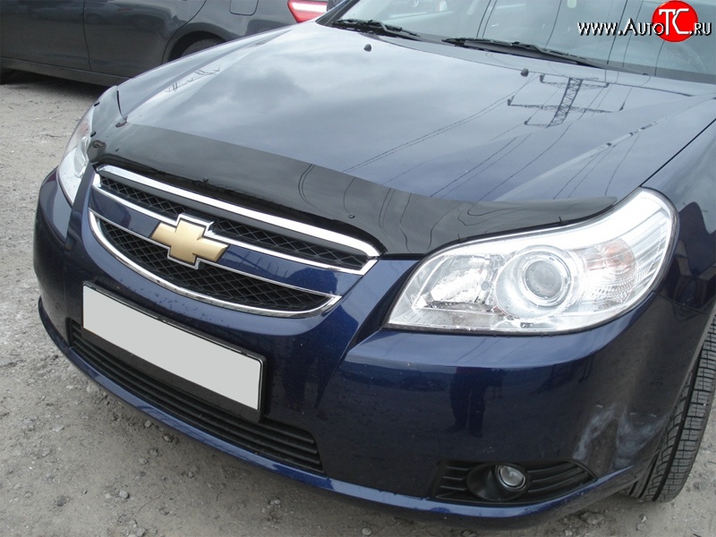 2 799 р. Дефлектор капота NovLine Chevrolet Epica V250 (2006-2012)  с доставкой в г. Калуга