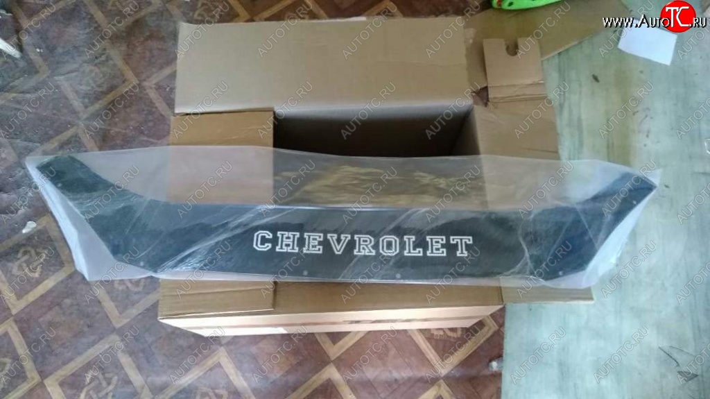 1 039 р. Дефлектор капота REIN  Chevrolet Lacetti  хэтчбек (2002-2013)  с доставкой в г. Калуга